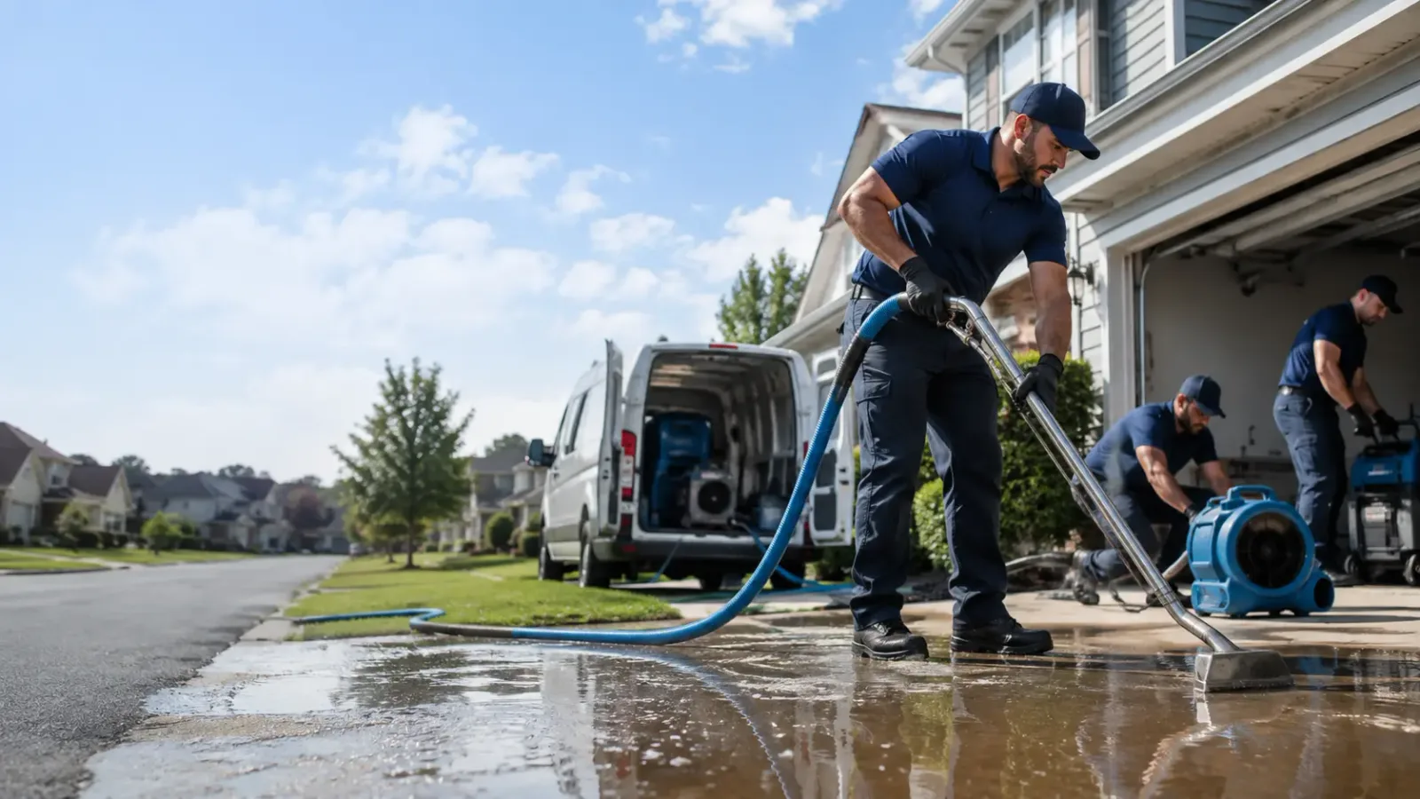 Flood Damage Restoration in Pocasset, OK
